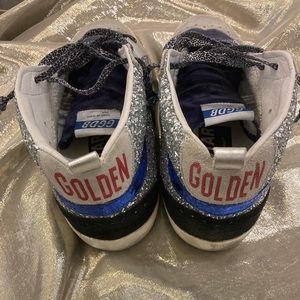 GOLDEN GOOSE Superstar Glitter Sneakers!!